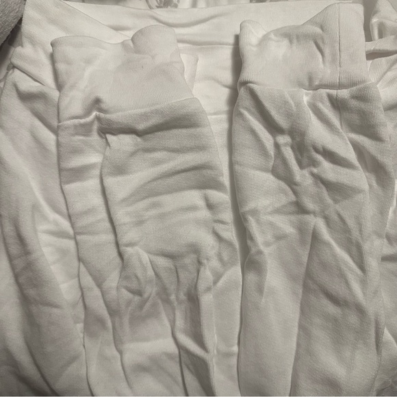 Victoria’s Secret PINK White & Multicolour Quarter Zip Sweatshirt Size Large - Picture 5 of 5